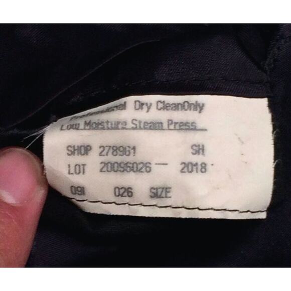 Brooks Brothers 1818 Madison Blue Striped Wool 2 Buttons Suit Jacket Mens 40R - Picture 9 of 9